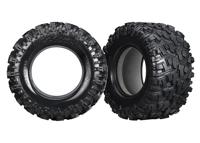 Traxxas - Tires, Maxx AT (left & right) (2)/ foam inserts (2) (TRX-7770X) - thumbnail