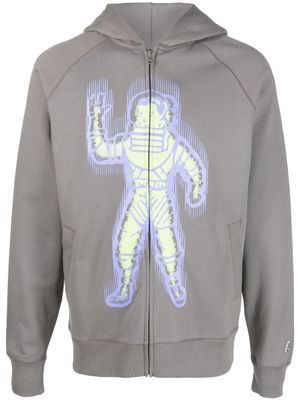 Billionaire Boys Club hoodie en coton à imprimé graphique - Gris