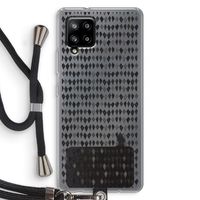Crazy shapes: Samsung Galaxy A42 5G Transparant Hoesje met koord