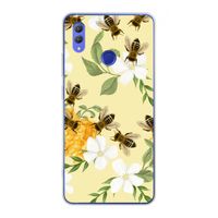 No flowers without bees: Honor Note 10 Transparant Hoesje