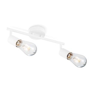 Home sweet home opbouwspot Mello 2 lichts - wit