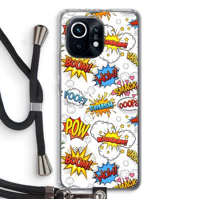 Pow Smack: Xiaomi Mi 11 Transparant Hoesje met koord