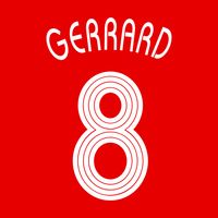Gerrard 8 (Liverpool Bedrukking 2006-2007)
