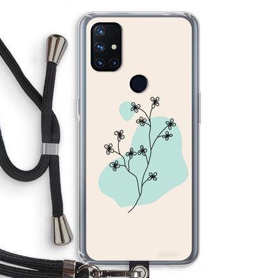 Love your petals: OnePlus Nord N10 5G Transparant Hoesje met koord