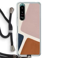 Geo #2: Sony Xperia 5 III Transparant Hoesje met koord