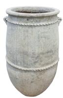 Tony Grey grote keramische pot ronde hoog