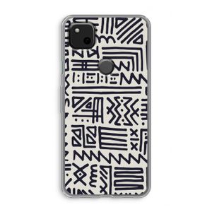 Marrakech print: Google Pixel 4a Transparant Hoesje