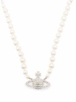 Vivienne Westwood collier Imogene Orb à ornements en cristal - Argent