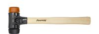 Wiha Kunststof hamer Safety | middelzacht/hard | met hickorysteel | rond-slagkop | 60 mm - 26614 - 26614
