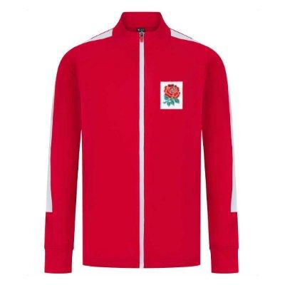 Rugby Vintage - Engeland Red Rose Trainingsjack - Rood
