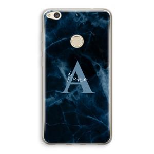 Midnight Marble: Huawei Ascend P8 Lite (2017) Transparant Hoesje