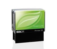 Tekststempel colop printer 50 green line