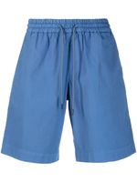 DONDUP short en coton à lien de resserrage - Bleu - thumbnail