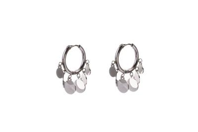 Go Dutch Label Creolen met Muntjes Zilver