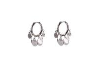 Go Dutch Label Creolen met Muntjes Zilver