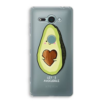 Avocuddle: Sony Xperia XZ2 Compact Transparant Hoesje