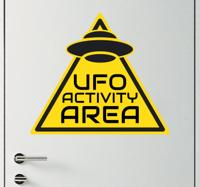 Muursticker UFO Activiteiten