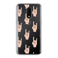 Rock: OnePlus 7 Transparant Hoesje
