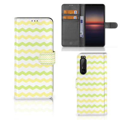 Sony Xperia 1 II | Telefoon Hoesje | Waves Yellow