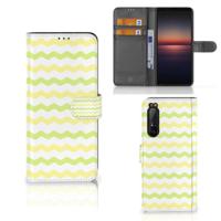Sony Xperia 1 II | Telefoon Hoesje | Waves Yellow