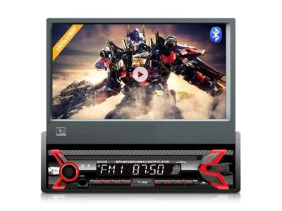 Audiocore AC9100 radio Auto Digitaal Zwart, Rood