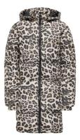 Kids ONLY winter winterjas meisjes - bruin - KogDalia - puffer