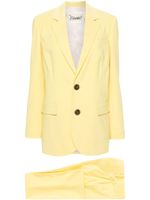 DSQUARED2 tailleur à veste à simple boutonnage - Jaune