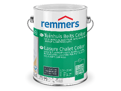 Remmers Tuinhuis Beits Color - Inhoud: 2,5ltr, Kleur: Antracietgrijs