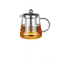 Grote capaciteit hittebestendig glas theepot thee set met roestvrijstaal filter voor Kung Fu thee capaciteit: 550ML
