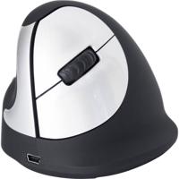 R-GO Tools RGOHEWLL Ergonomische muis Radiografisch Maat: M Optisch Zwart, Zilver 4 Toetsen 1750 dpi Ergonomisch