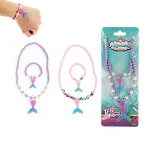 Toi Toys Mermaids Parelketting+armband Zeemeerminstaart