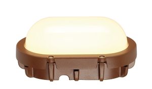 Plafond/ wandlamp TERANG roestkleur 1xLED 3000K