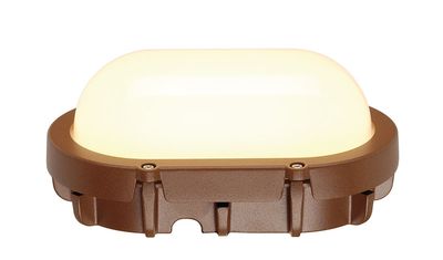 Plafond/ wandlamp TERANG roestkleur 1xLED 3000K