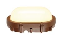 Plafond/ wandlamp TERANG roestkleur 1xLED 3000K