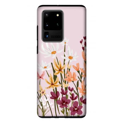 Painted wildflowers: Samsung Galaxy S20 Ultra Tough Case
