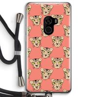 Tijger: Xiaomi Mi Mix 2 Transparant Hoesje met koord