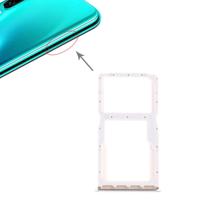 SIM-kaart lade + SIM-kaart lade/micro SD-kaart lade voor Huawei P30 Lite (wit)