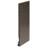 Keralit dakrand boeideel 300mm - Kwartsgrijs (2831)