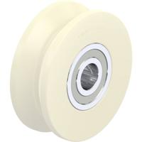 Blickle DSPKGSPO 50K Dubbel geflensd wiel Wieldiameter: 50 mm Draagvermogen (max.): 50 kg 1 stuk(s)