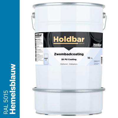 Holdbar Zwembadcoating Hemelsblauw (RAL 5015) 10 kg