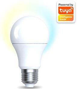 Denver LED GLS mat wit E27 9W dimbaar SMART Wi-Fi TUYA - LED5010