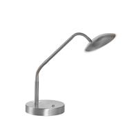 Fischer & Honsel Nikkel leeslamp Tallri dimbaar 50700 - thumbnail