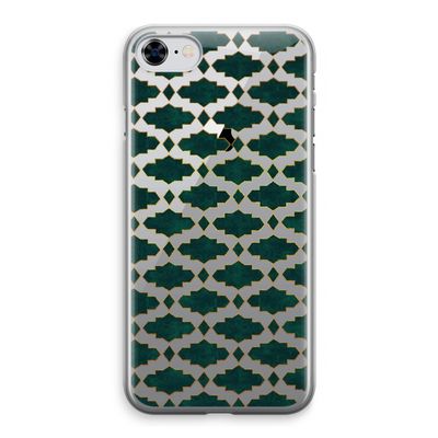Moroccan tiles: iPhone 8 Transparant Hoesje