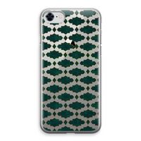 Moroccan tiles: iPhone 8 Transparant Hoesje Moroccan tiles: iPhone 8 Transparant Hoesje