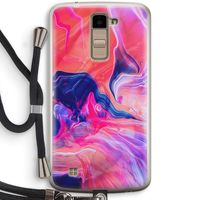 Earth And Ocean: LG K10 (2016) Transparant Hoesje met koord