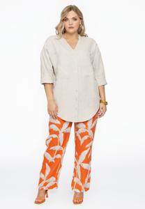 Yoek Pantalon PALM TREE | Oranje | Maat 42/44