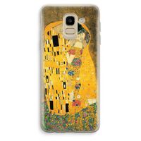 Der Kuss: Samsung Galaxy J6 (2018) Transparant Hoesje