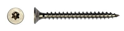 Spaanplaatschroef rvs dia. 5,0x70 mm T-drive Tuindeco - Tuindeco