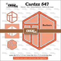 Crealies • cardzz frame & inlays barbara