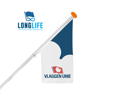 Winkelvlag bedrukken - Longlife